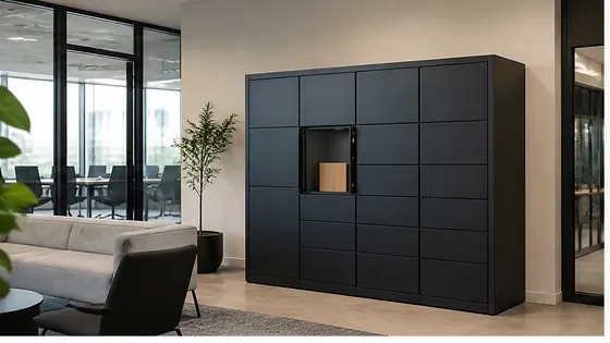 Afhaallockers — smart lockers in een moderne Nederlandse werkomgeving, gids 2026