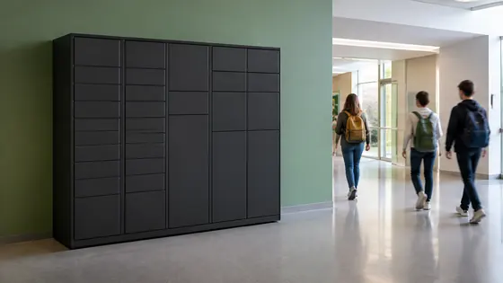 Pakketlockers voor scholen — een praktijkopstelling met smart lockers voor 2026
