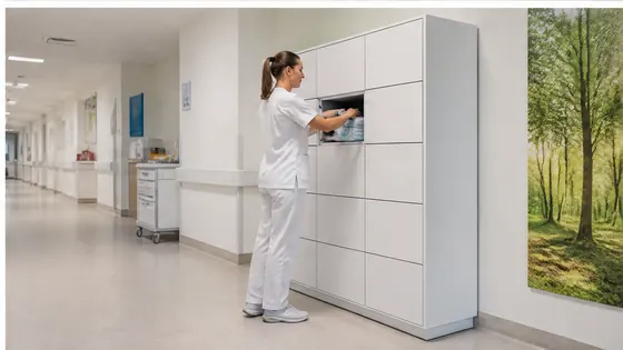 Click en collect lockers voor ziekenhuizen — een praktijkopstelling met smart lockers voor 2026