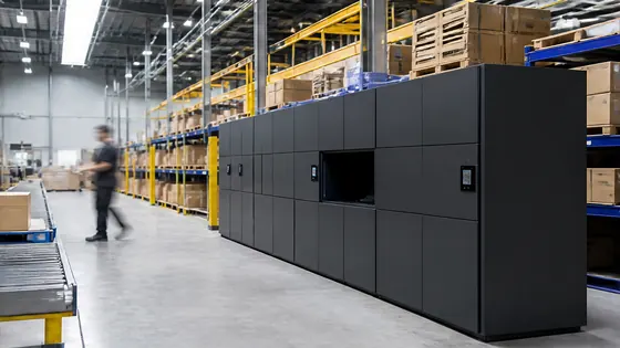Smart lockers voor magazijnen — een praktijkopstelling met smart lockers voor 2026