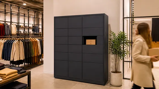 Retourlockers voor winkels — een praktijkopstelling met smart lockers voor 2026