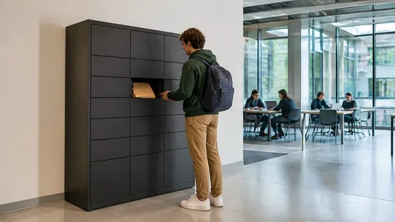 Retourlockers voor universiteiten — een praktijkopstelling met smart lockers voor 2026