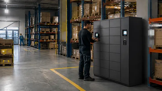 App-lockers voor magazijnen — een praktijkopstelling met smart lockers voor 2026